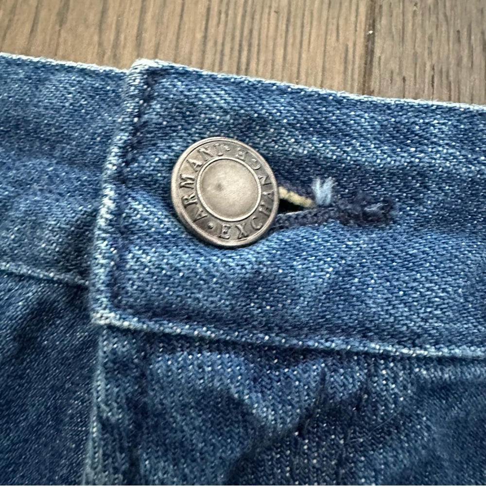 Armani Exchange Blue Denim Pencil Skirt - Picture 2 of 4